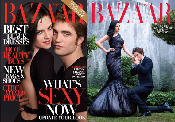 robert pattinson kristen stewart bazaar. Twilight: Robert Pattinson