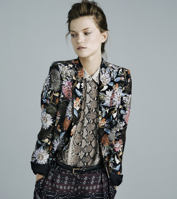 Zara Woman November 2011 Lookbook