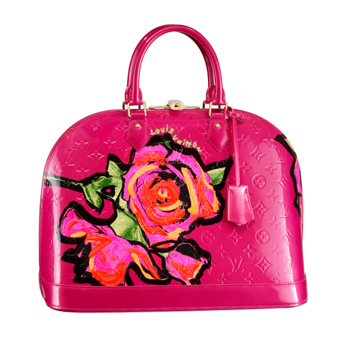 Louis Vuitton x Stephen Sprouse Monogram Vernis Roses Collection - www.neverfullbag.com