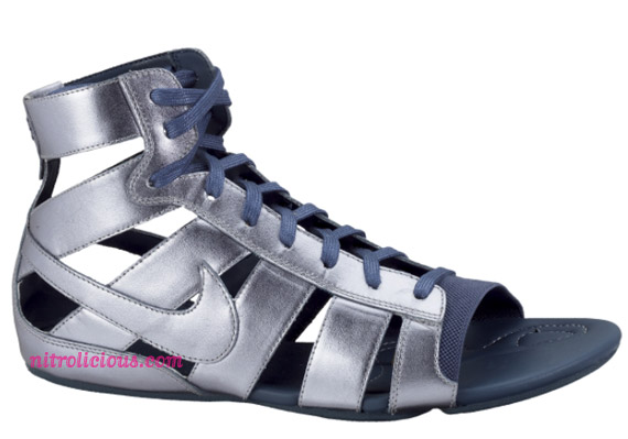 Nike Gladiator Md Sandals Black White