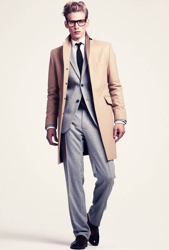 h and m overcoat mens