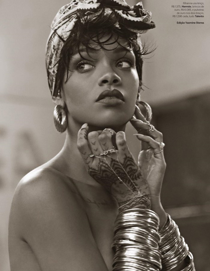 Rihanna for Vogue Brazil by Mariano Vivanco - nitrolicious.com