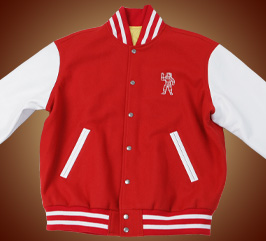 Bbc hot sale letterman jacket