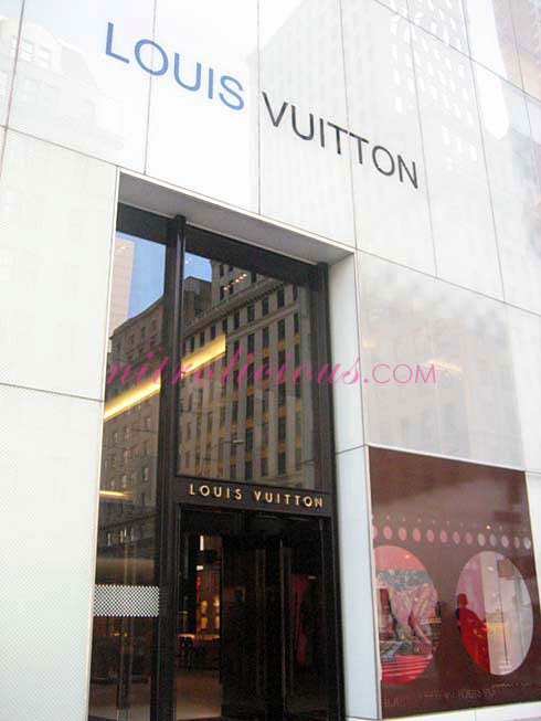 Louis Vuitton Flagship Store All “Perfed Out”