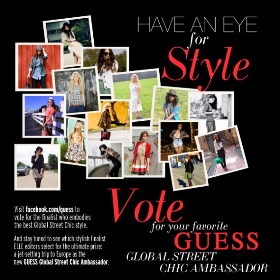 GUESS x ELLE Global Street Chic Finalists