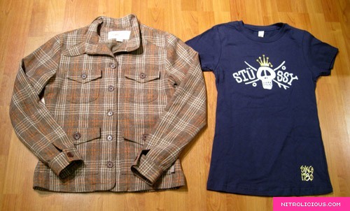 nitro:licious x Stussy Girls Giveaway #3: Jacket & Tee