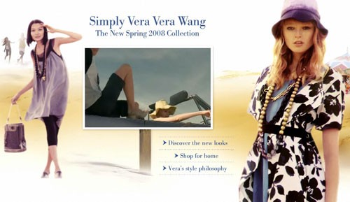 Simply Vera by Vera Wang for Kohl’s – Spring ’08 Collection