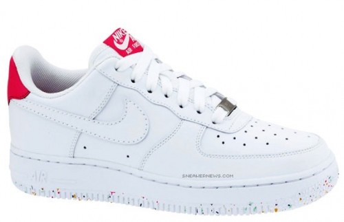 Nike WMNS Air Force 1 Low – White – Cherry