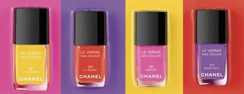 Four Limited Edition Chanel Nail Colors