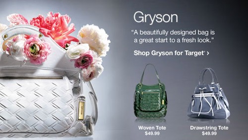 Gryson for Target – Available Now