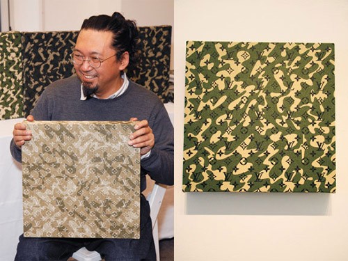 lv x m camoflage  Takashi murakami, Artist, Conceptual art