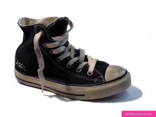 Converse x kurt cobain – one 2025 star signature distressed edition