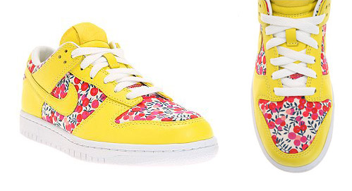 Nike Dunk Low WMNS – Liberty Fabric Pack (Yellow) Available Now