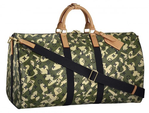 LV 2008 murakami camo keepall 55 SZ:OS – Bankofgrails