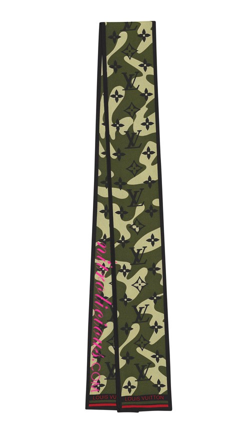 Louis Vuitton Takashi Murakami Camo Monogram Passport Cover