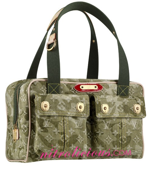 Louis Vuitton Green Monogramouflage Treillis Bag Louis Vuitton