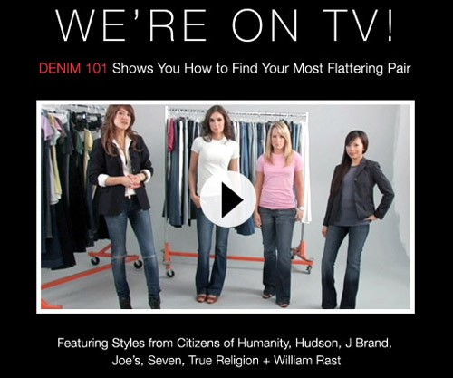 Shopbop.com Launches “Denim 101” Video Series