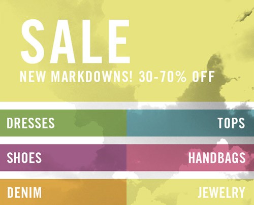 Shopbop.com – New Markdowns 30 – 70% Off