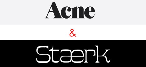 Acne and Staerk Sample & Stock Sale Event