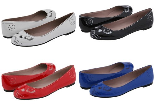 Marc by Marc Jacobs Patent Mouse Flats