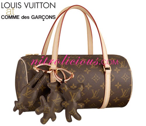 Louis Vuitton x Comme des Garcons Monogram Papillon 26 Sku#44905