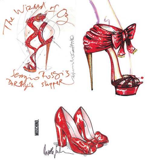 Swarovski & 19 Designers for The Wizard of Oz Ruby Slippers