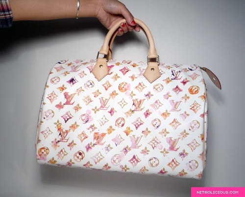 Louis Vuitton x Richard Prince 2008 pre-owned Watercolor Aquarelle Speedy 30  Bag - Farfetch