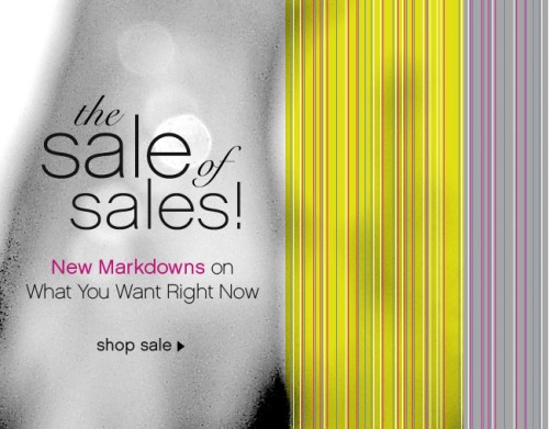 Shopbop – The Sale of Sales – New Markdowns!
