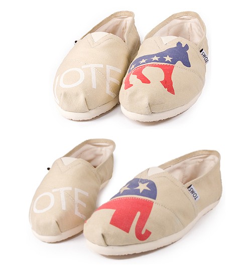 TOMS Shoes – Election Day Special Edition