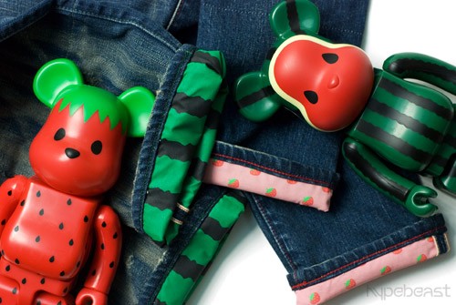 CLOT x Levi's x Medicom Toy Watermelon & Strawberry Denim 
