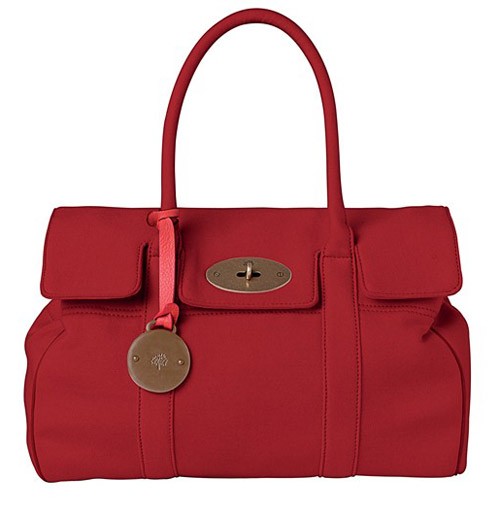 Limited Edition Mulberry Bayswater Bag for GAP (Product) Red Line