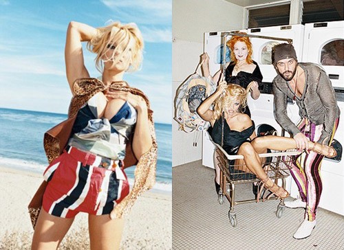 Pamela Anderson for Vivienne Westwood Spring ’09 Ad Campaign