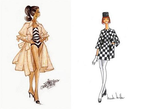 barbie fashion sketches