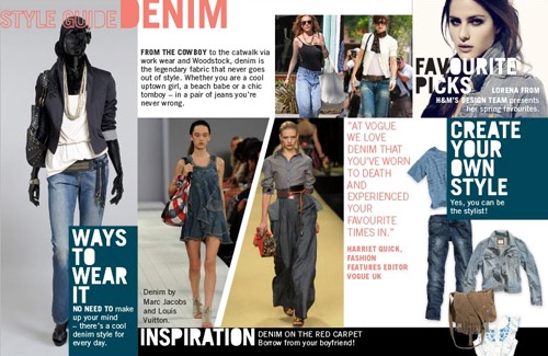 H&M Style Guide – Denim