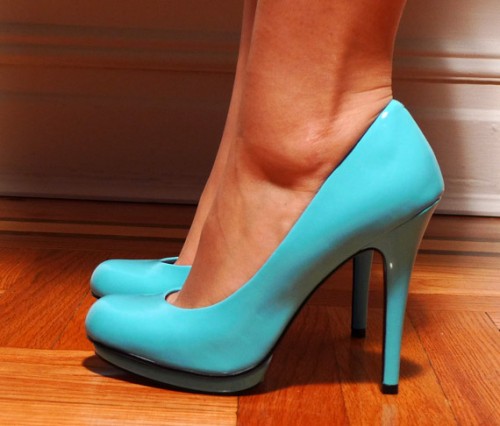 JS by Jessica Simpson “Lee” Pumps – Turquoise