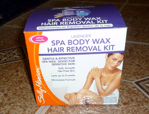 Sally Hansen Lavender Spa Body Wax Hair Removal Kit