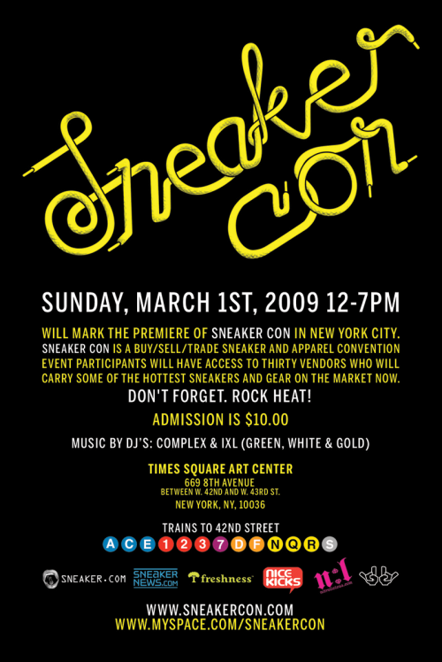 Sneaker Con - March 1st, 2009