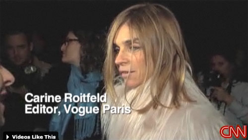 Carine Roitfeld ‘Revealed’ on CNN [Preview]