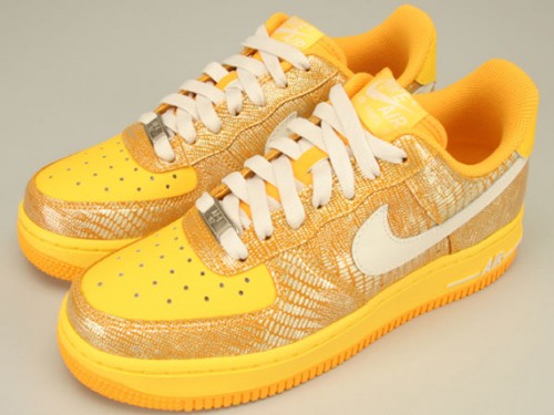 Nike WMNS Air Force 1 Low – Del Sol – Swan – Midwest Gold