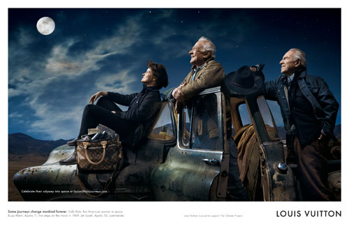 Louis Vuitton's Core Values Campaign (2007-2012) By Annie