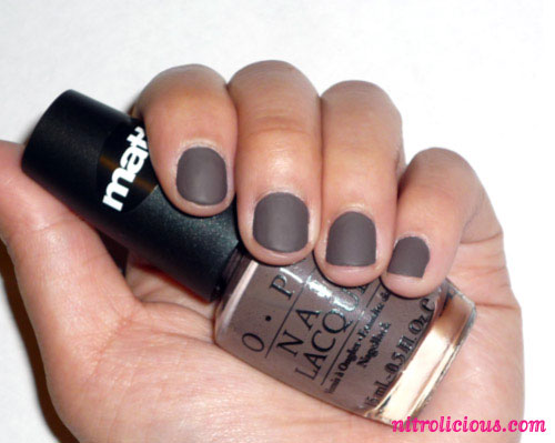 OPI Matte Collection – You Don’t Know Jacques!