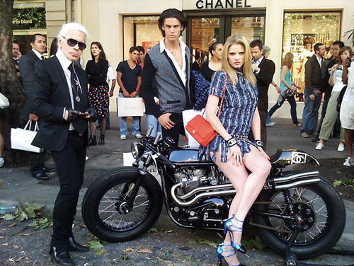 Customize Motorcycle for Chanel
