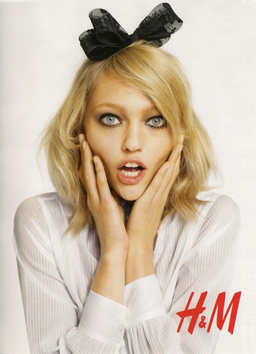 H&M Fall 2009 Ad Campaign ft. Sasha Pivovarova [First Look]