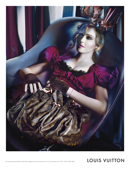 Louis Vuitton Fall-Winter 2009-2010 Campaign, Official Wallpapers -  Absolument Madonna