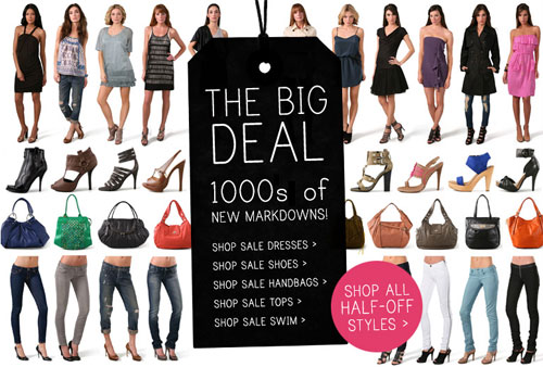 Shopbop – New Markdowns – Up to 70% Off