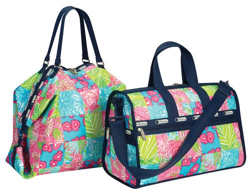 Lilly pulitzer duffle discount bag