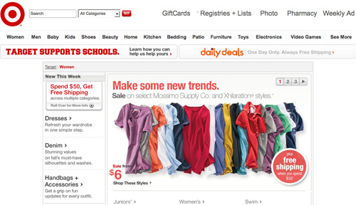 Target To Redesign Their Website