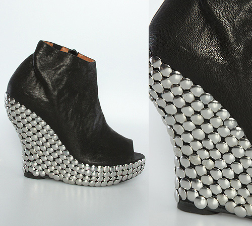 Jeffrey Campbell Tick Peep Toe Wedge @ Karmaloop