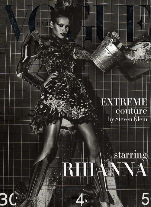 Rihanna in Vogue Italia September 2009