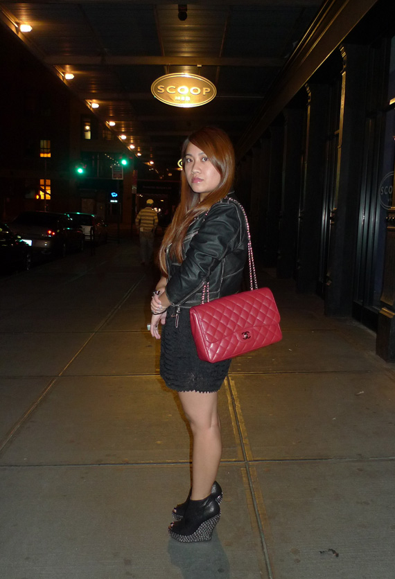 Outfit: Birthday – Jeffrey Campbell Tick Peep Toe Wedge